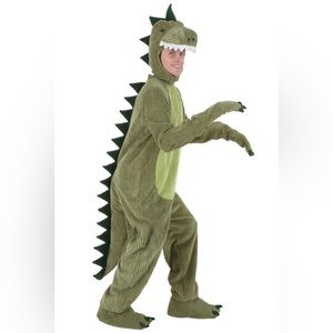 Adult T Rex Dinosaur Costume - sz L - like new!